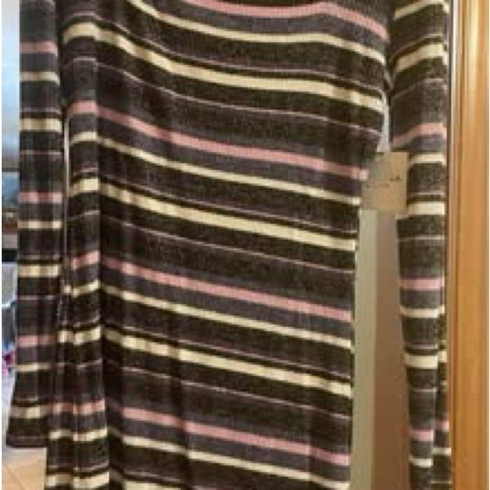 Striped Long Sleeve dress new with tags